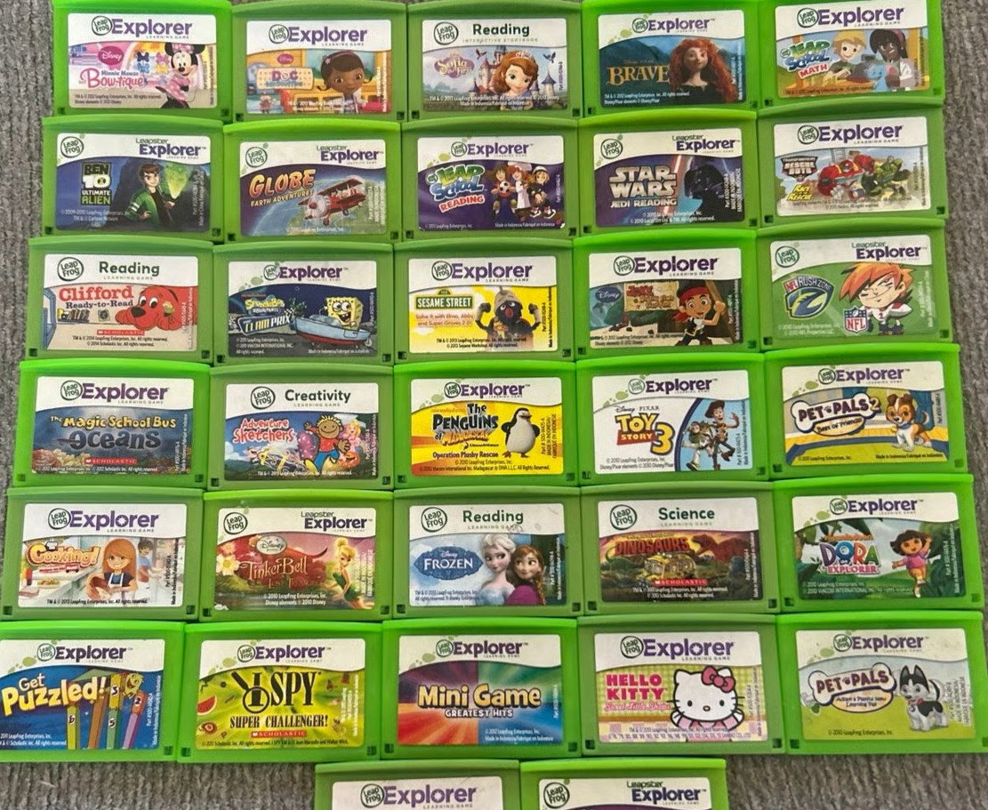 Leap Frog LeapPad Explorer Learning Game Leapfrog LeapPad 1 2 3 XDI Ultra Ultima