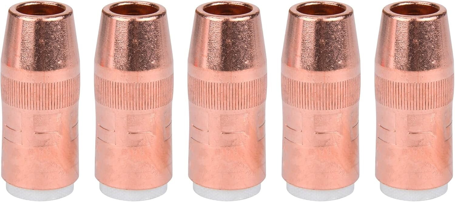 5-PK NS-5818C Nozzle Centerfire Slim 5/8" 1/8" Recess  For Bernard Mig Gun