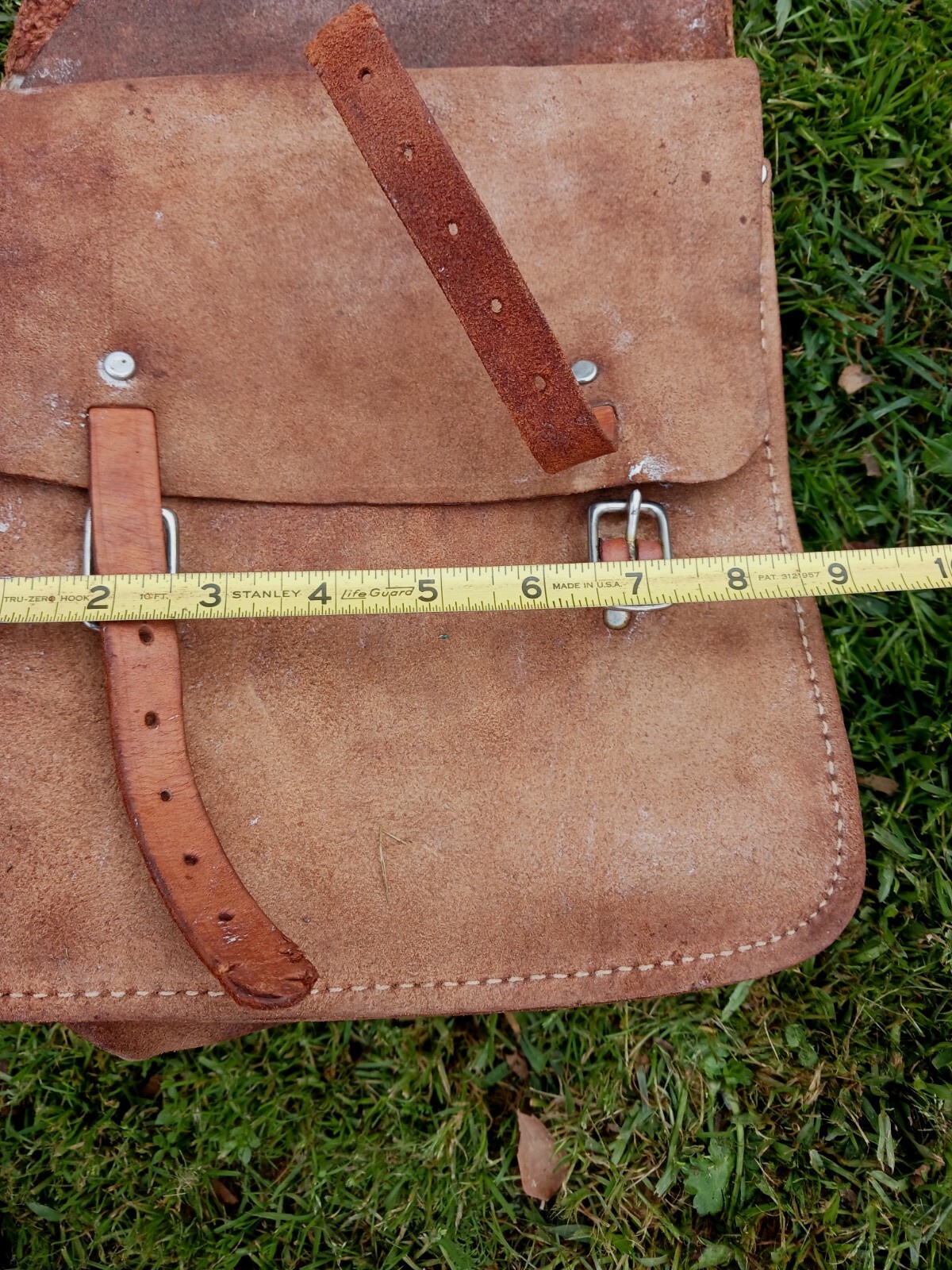 ** VINTAGE LEATHER SADDLEBAGS HORSEBACK WESTERN QUALITY DISPLAYS BEAUTIFUL!*