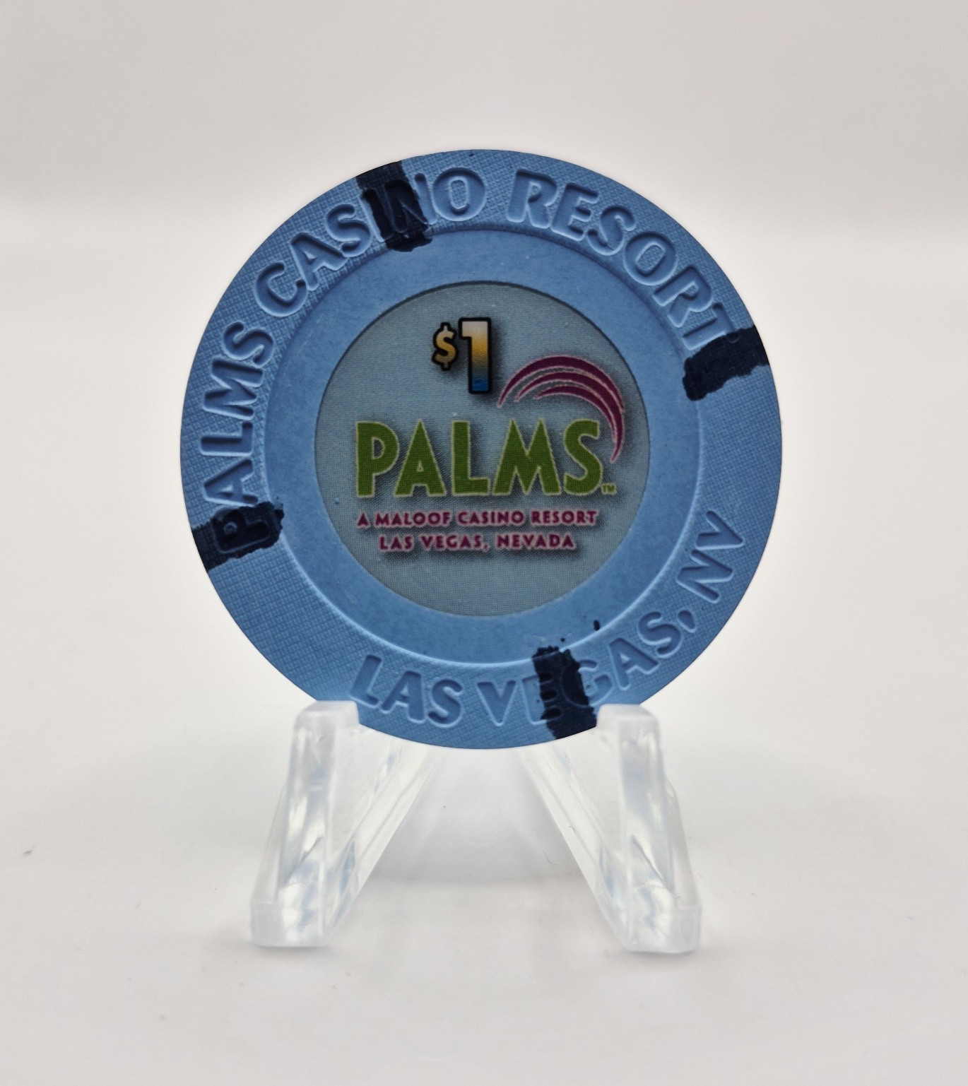 Palms Hotel Casino Las Vegas Nevada 2006 $1 Casino Chip E7461