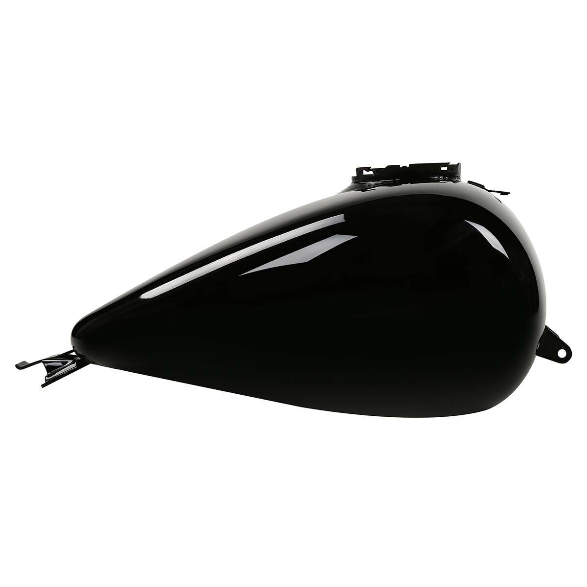Black 6gal. gallon Fuel Gas Tank Fit For Harley Touring Street Glide 2008-2024