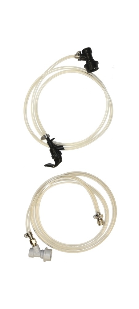 Beer Keg Kit 5 Gal Ball Lock Keg 5 lb CO2 Tank Dual Gauge Regulator and Parts