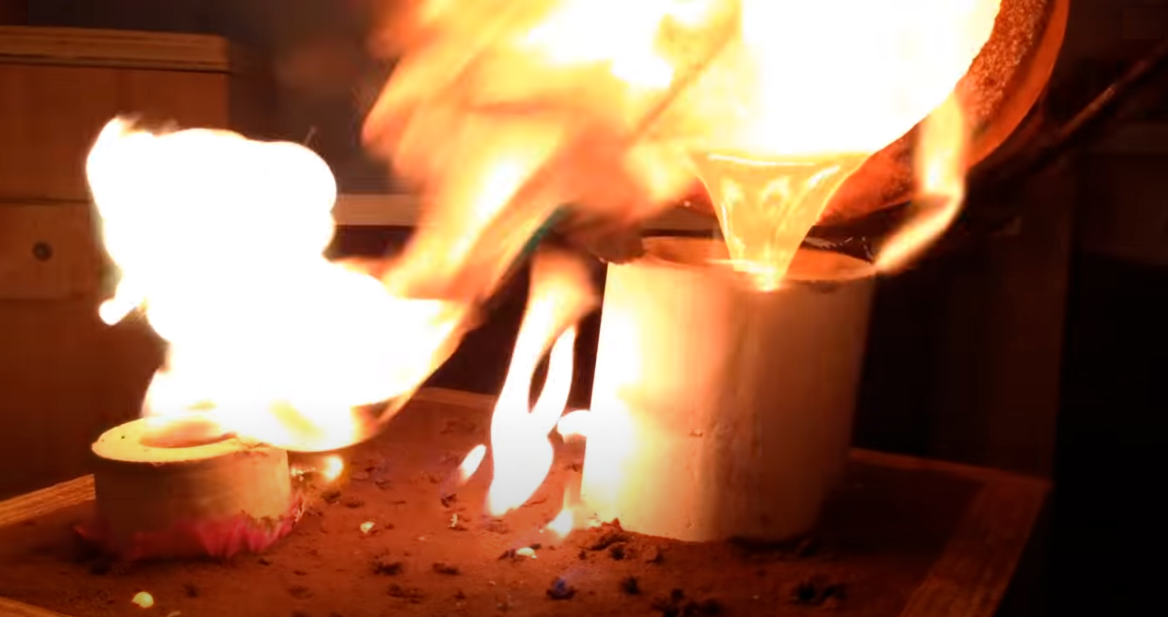 FB1Sb–4KG GAS METAL MELTING FURNACE Propane Forge Crucible Tongs 2 in 1 USA