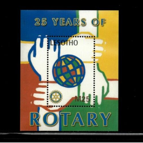 Lesotho 2002 - Rotary - Souvenir Stamp Sheet - - MNH