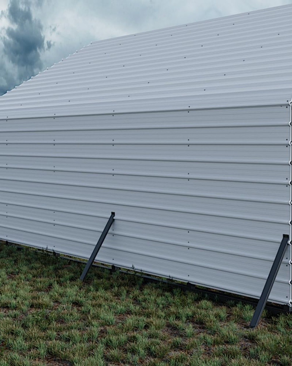 16X Roofing Panels for Metal Carport 13x26ft 13x21ft 13x16ft Metal Carport Kits