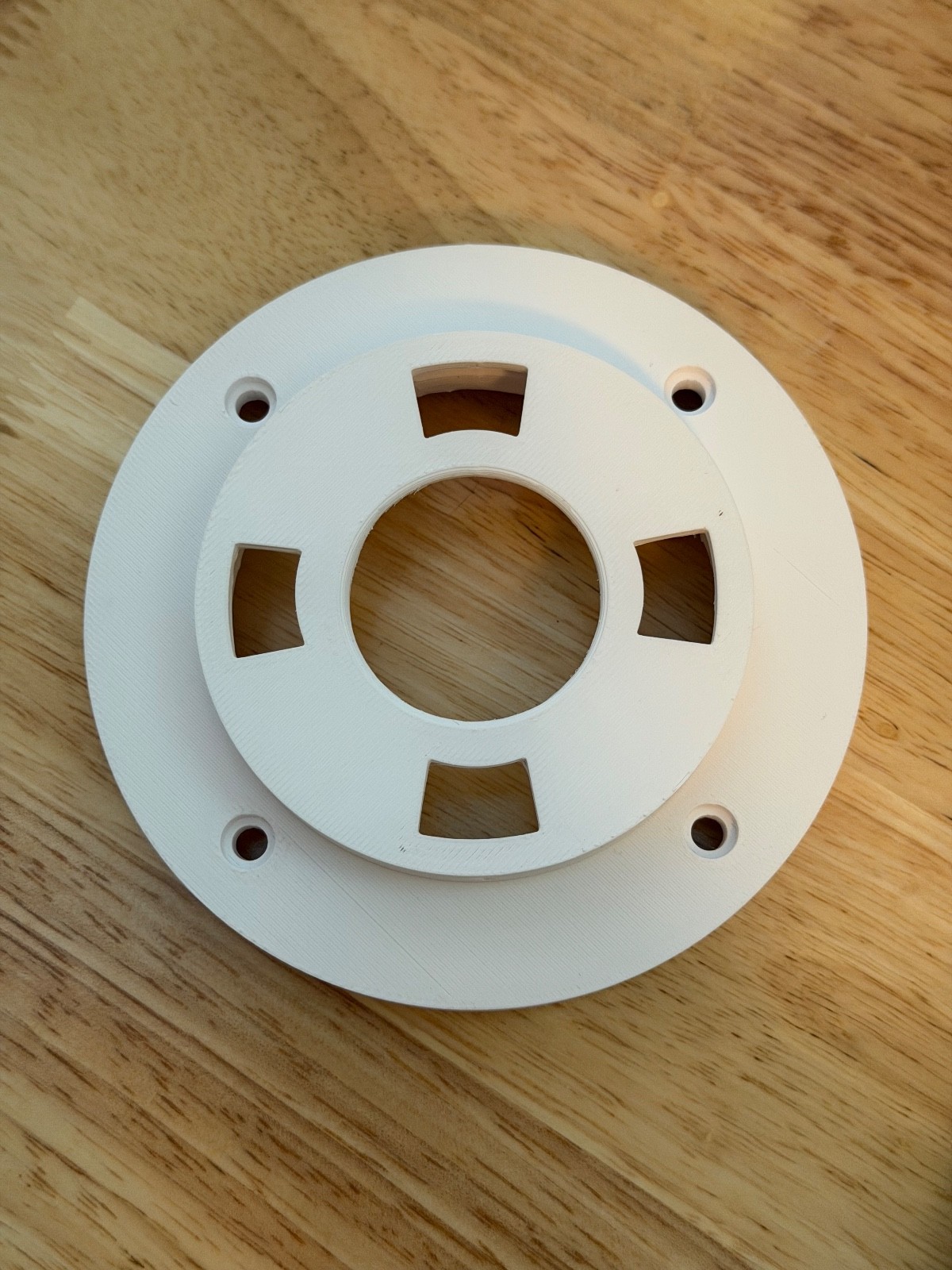 Custom Nest Floodlight Round Electrical Box Mount