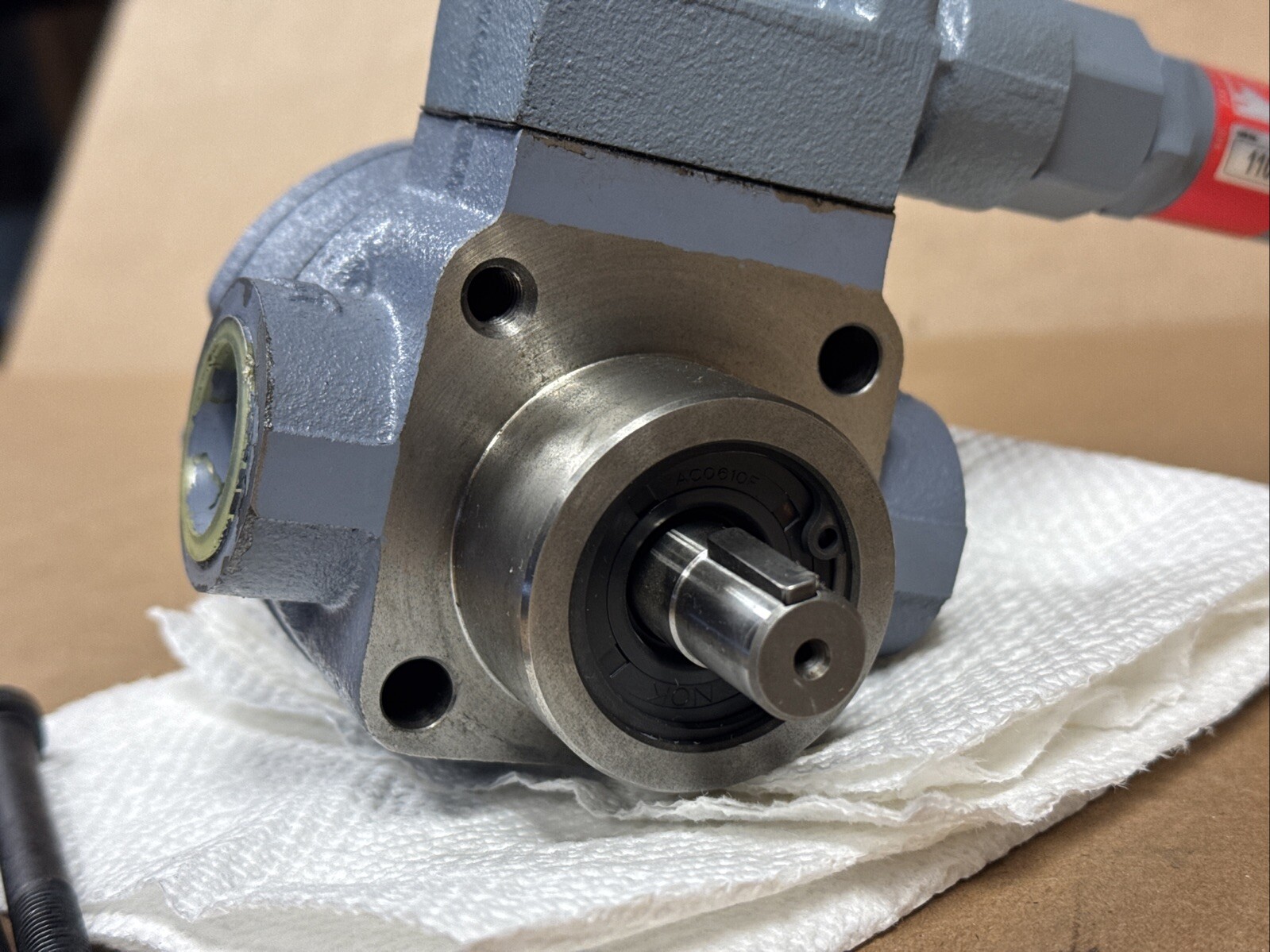 NEW Nippon TOP-210HBM Trochoid Oil Pump 2VB 2L Relief WARRANTY FAST SHIPPING