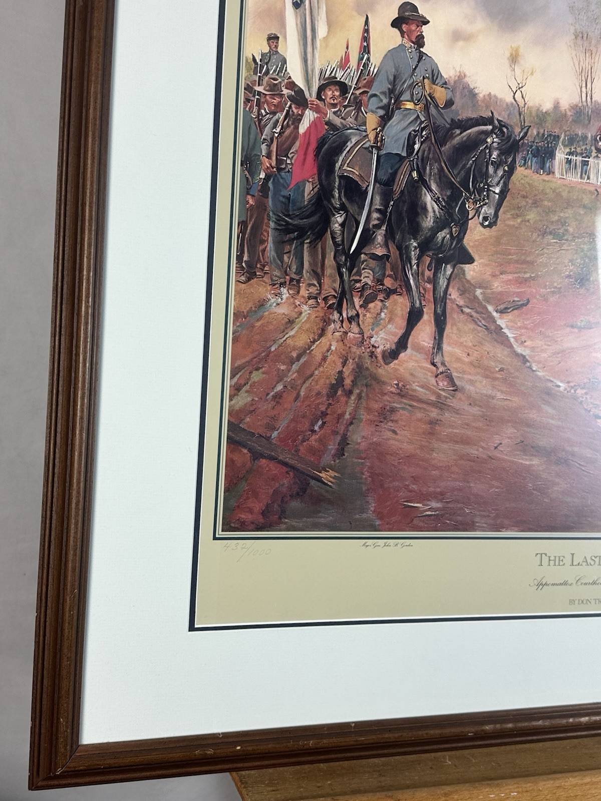 The Last Salute Don Troiani Limited Edition Civil War Framed Print Appomattox