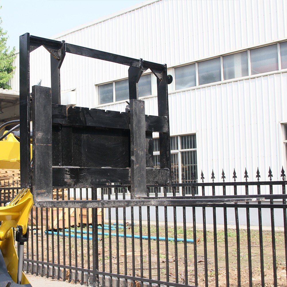 MachPro Skid Steer Pallet 2500lbs 35.5" Skid Steer Pallet Fork Attachment