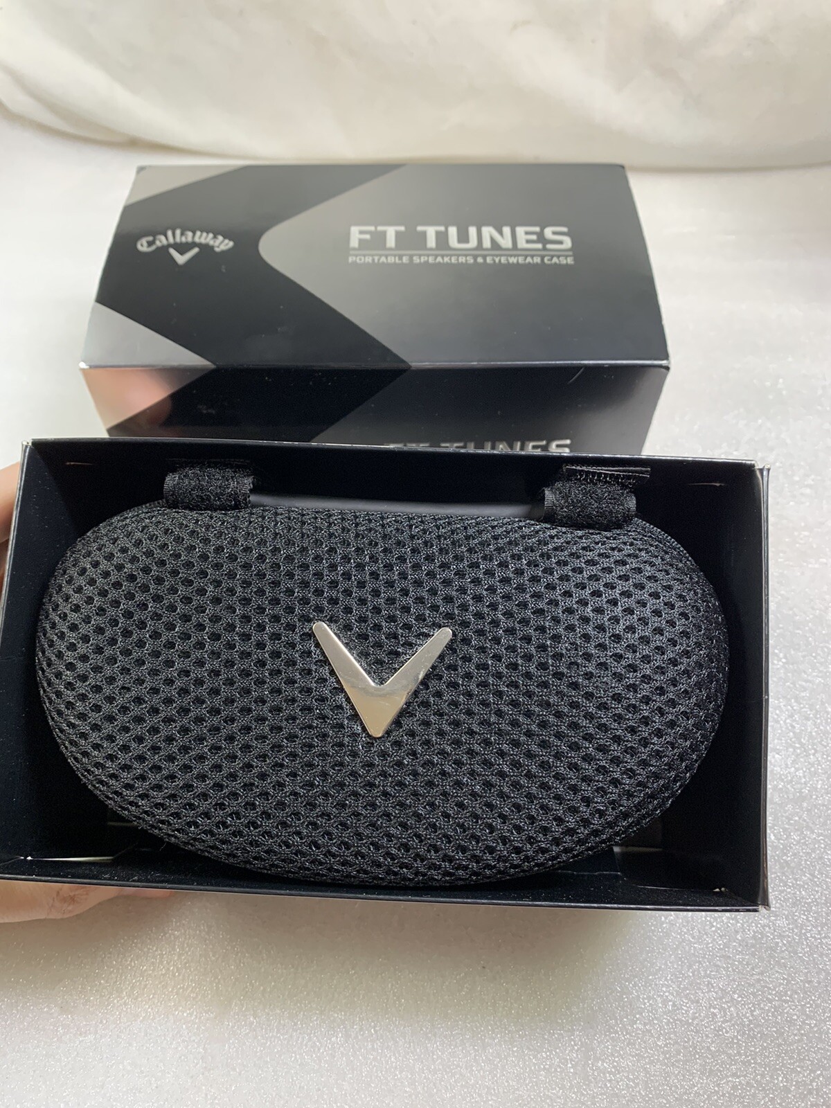 NEW CALLAWAY FT Tunes Sunglasses Case With Built In Portable Music Speaker $99