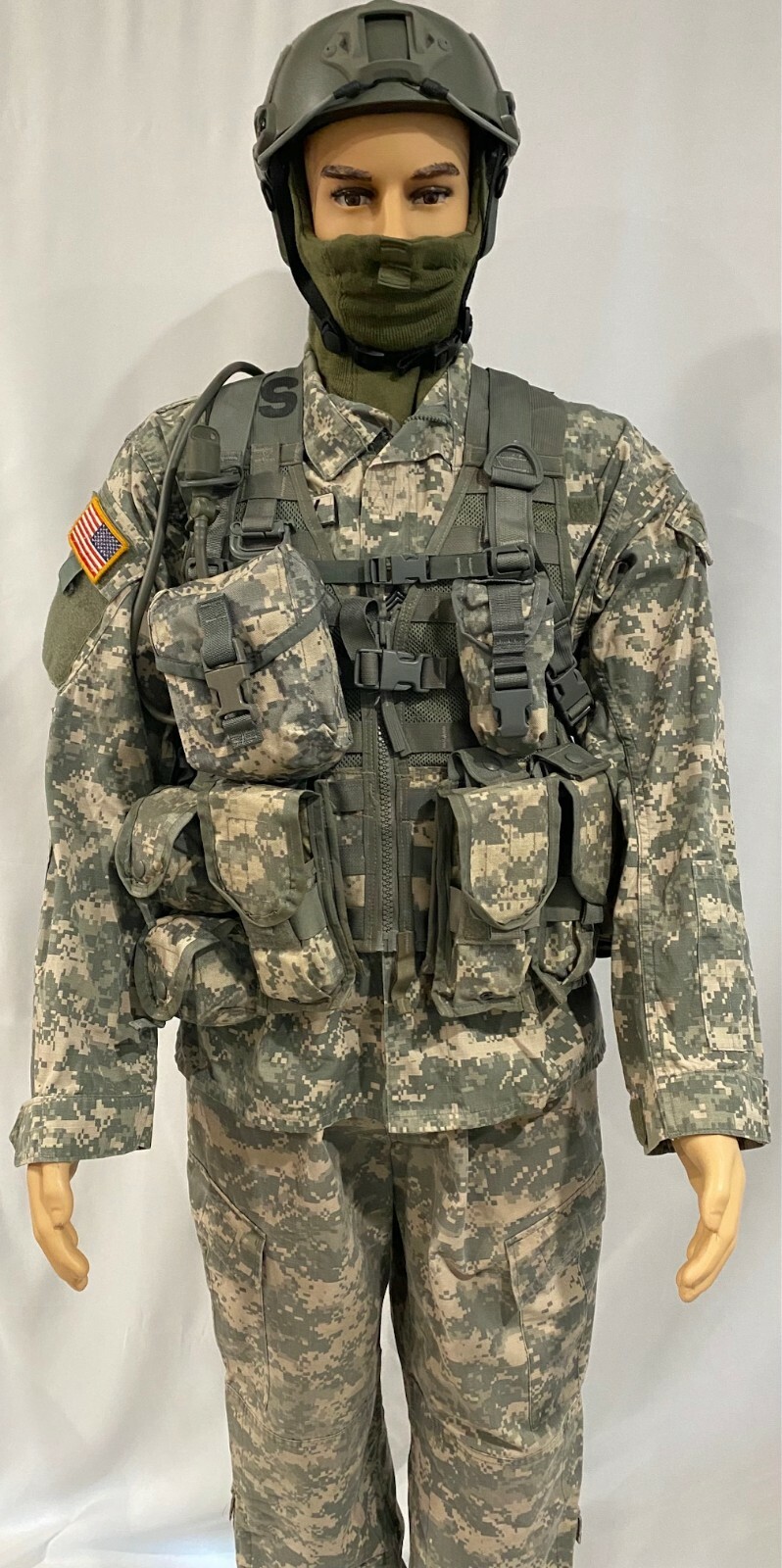USGI MOLLE II Rifleman Kit Complete -   ACU 21 Pieces