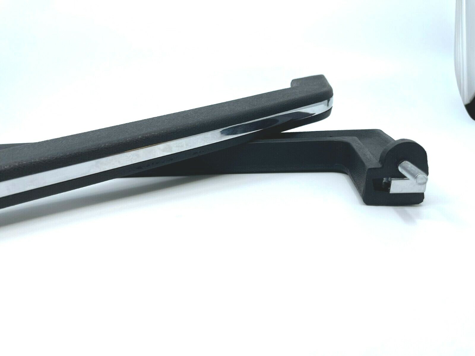 2 pcs Pair Door Pocket Upper Trim Assembly w/ Chrome Trim for Porsche 911 68-73