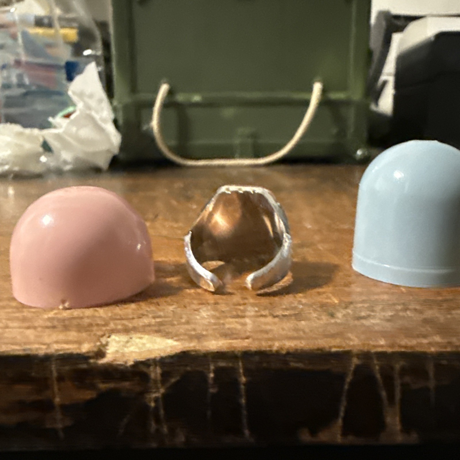 Batman & Robin (Robin) Vintage 1960's Plastic Flicker Ring W/ OG Gum Ball Case