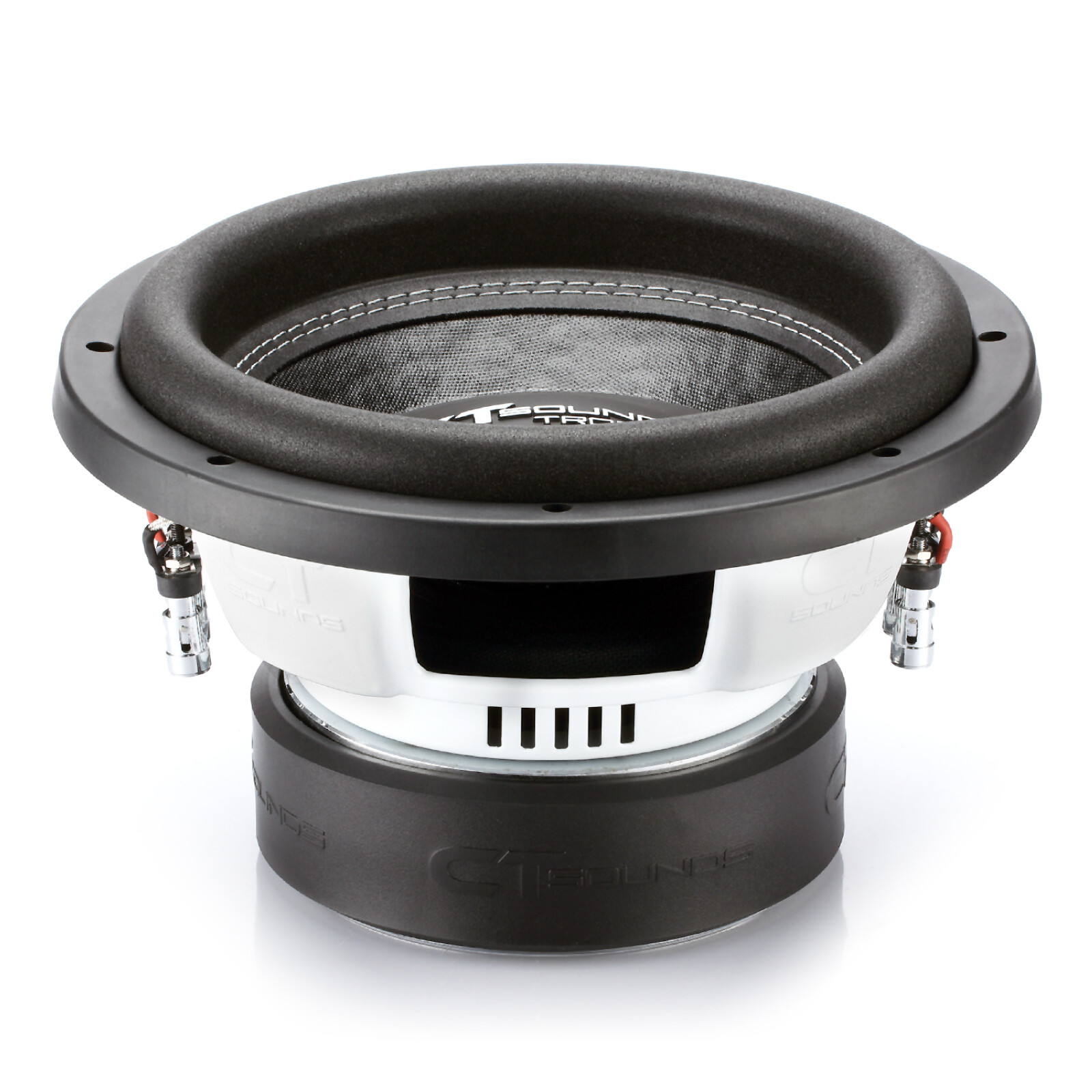 CT Sounds TROPO-10-D4 1300 Watt Max Power 10 Inch Car Subwoofer - Dual 4 Ohm