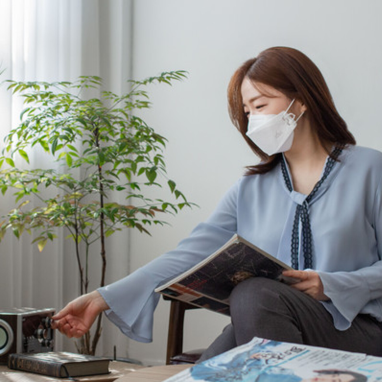 10 Pcs BOTN KF94 BLACK Protective Face Mask Adult Made in Korea KFDA Approved