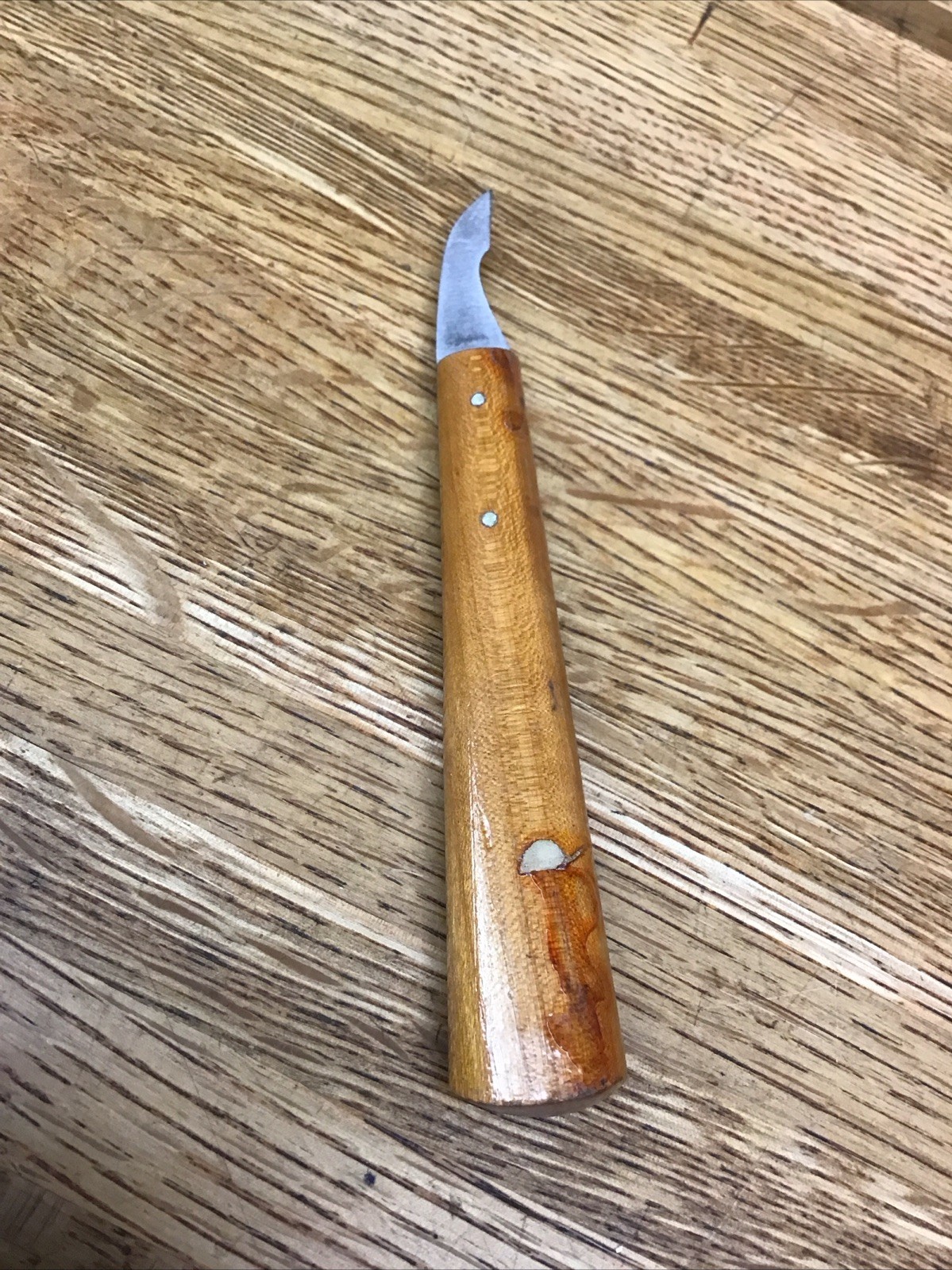 Two Cherries Chip carving knife Wood Handle Made In Germany Carving Tool