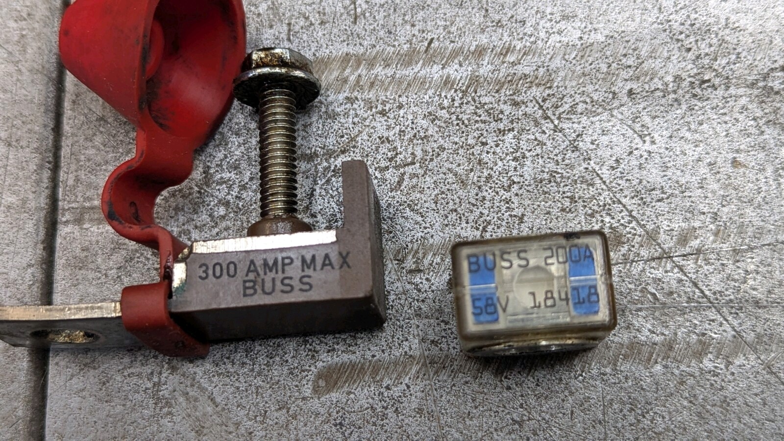 10 Foot Inverter Power Cable Set 2/0 AWG Gauge Battery Copper Wire W Buss Fuse