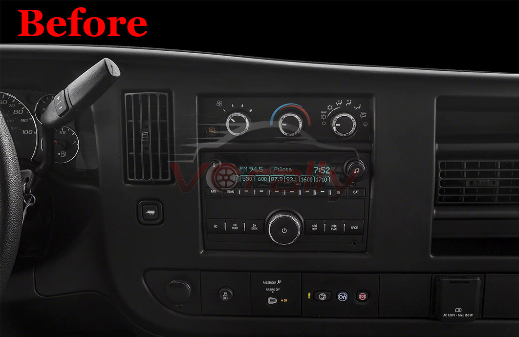 For 2008-2024 Chevrolet Express 8" Android 13 Carplay Car Stereo Radio GPS Navi