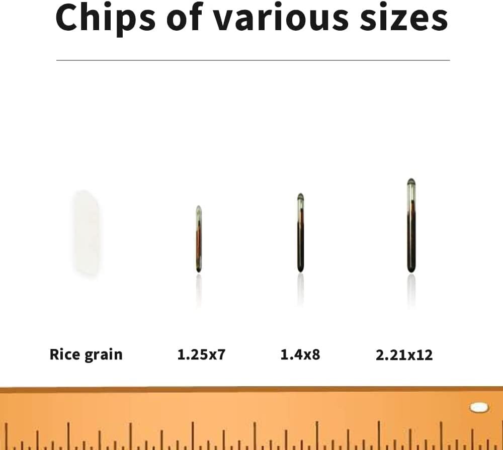 RFID Animal Microchip Pet Dog Cat Horse Injection Bioglass Mini Chip 134KHZ ISO