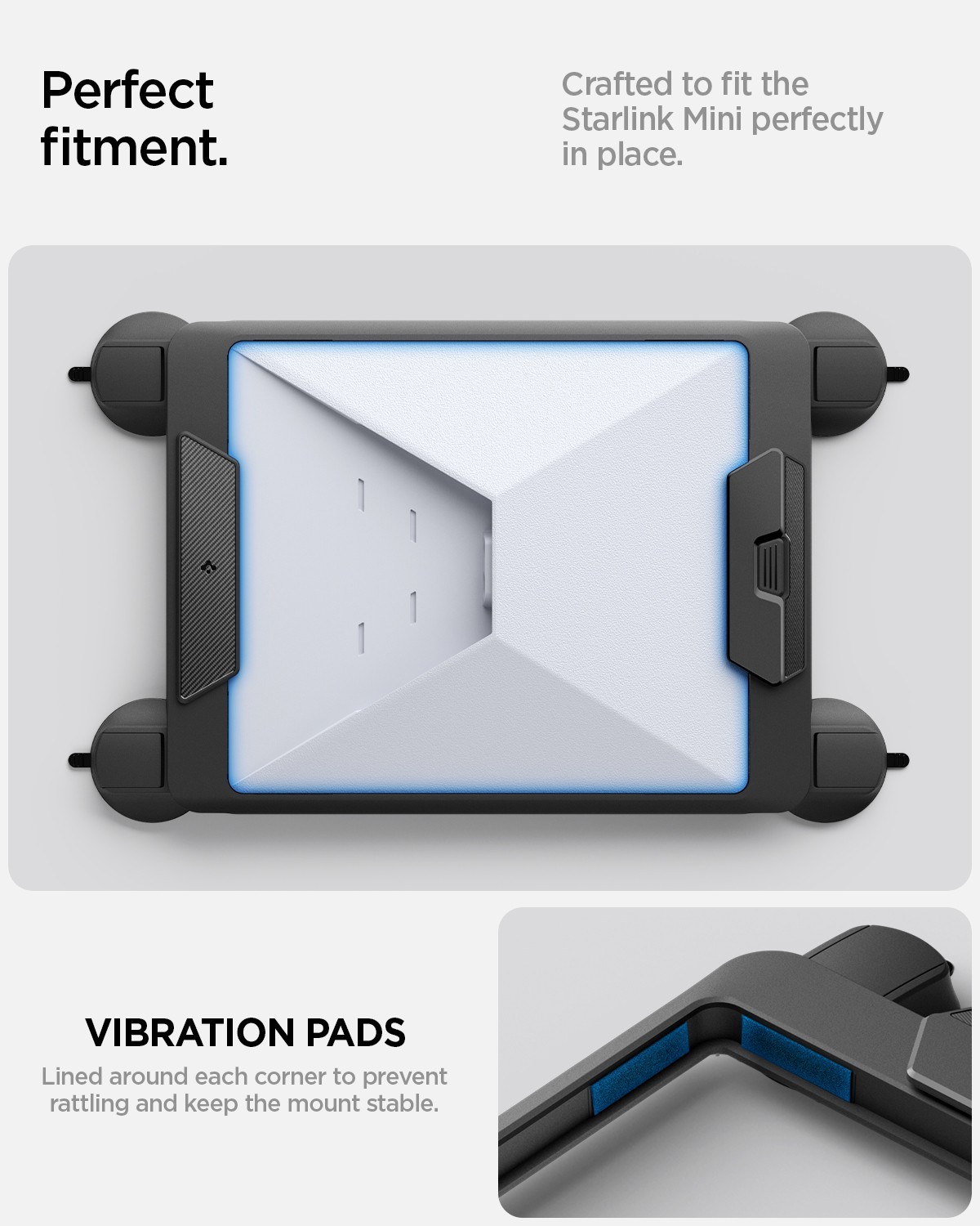 For Starlink Mini | Spigen STL100 Tesla Car Mount