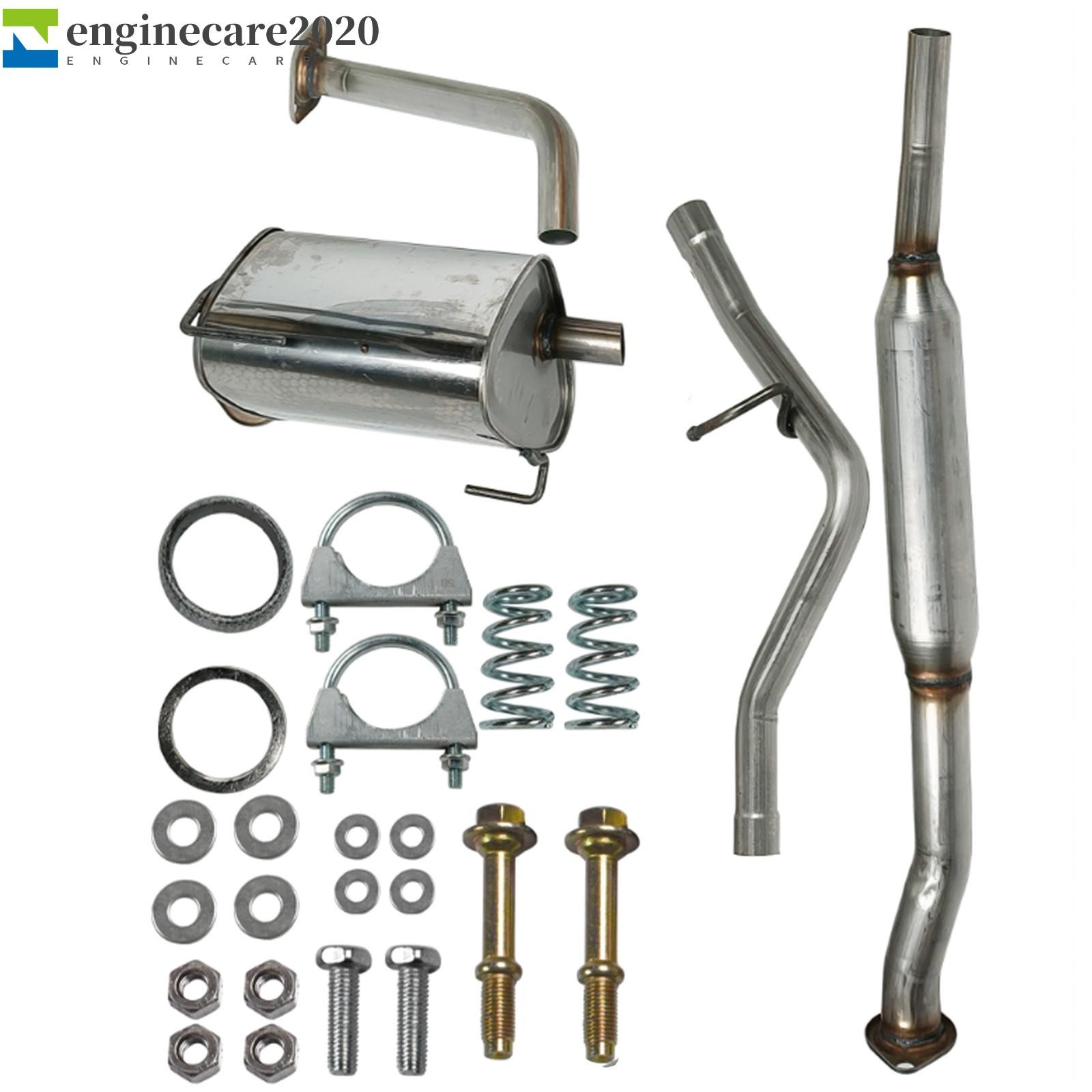 Resonator Exhaust & Muffler System Kit For Subaru Impreza 2.0L Sedan 2012-2016