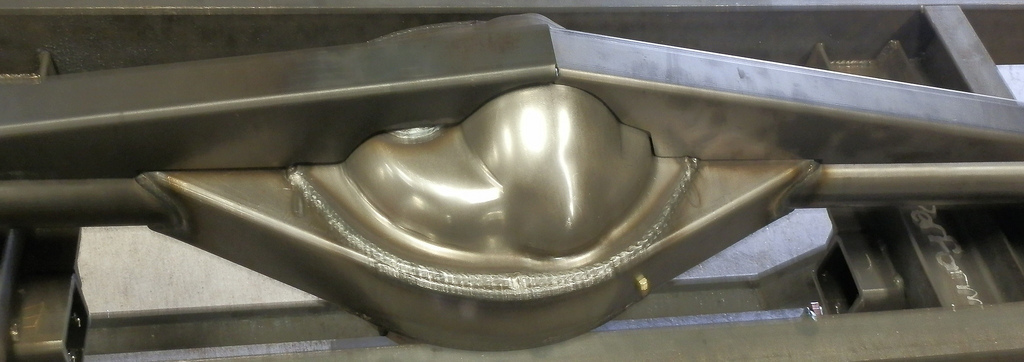 Back Brace for PEM HNF9 Stamped 9" Ford Center Housing, new with installation