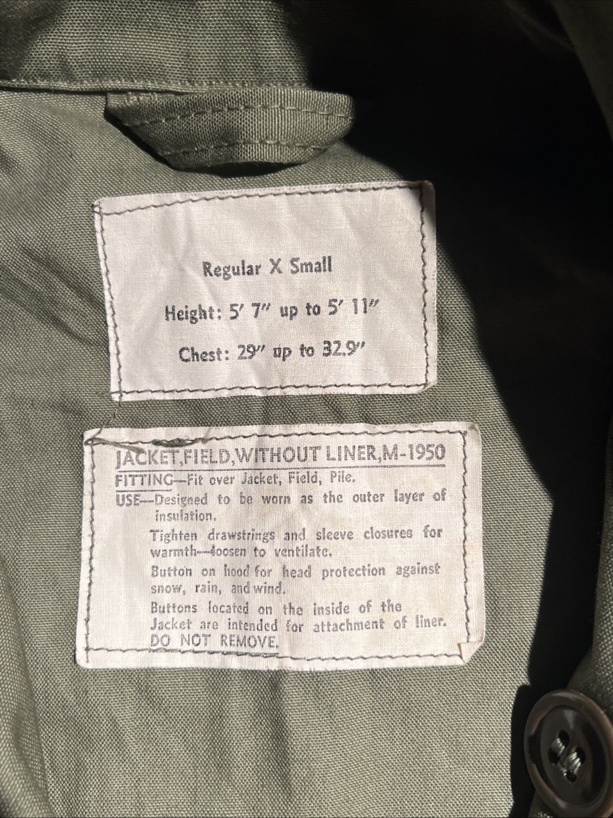 Korean War US Army 11th / 187th Airborne M-1950 Field Jacket (FF530