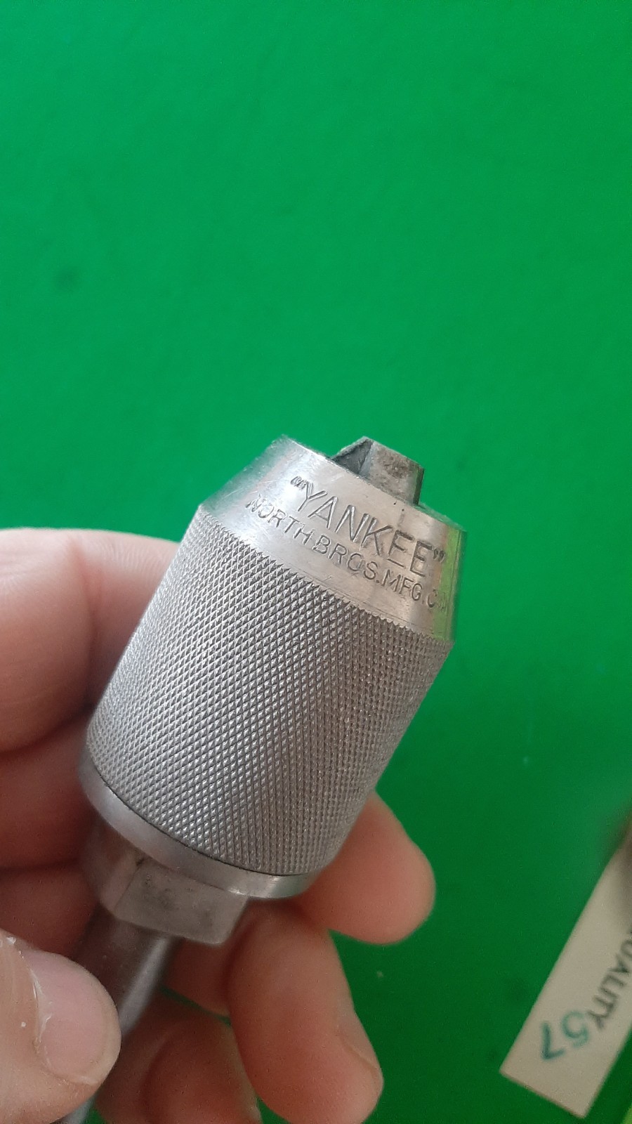 NOS NEW 3/8" Yankee Drill Chuck No. 1594 1/2" Straight Shank North Bros MFG