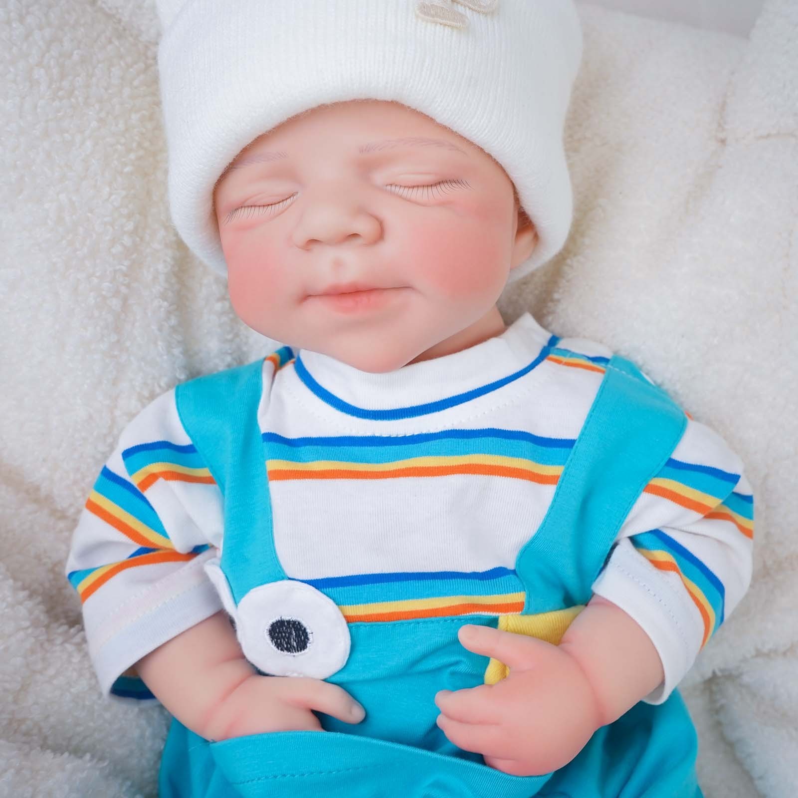 19.68'' silicone reborn doll handmade washable handicrafts gifts companionship