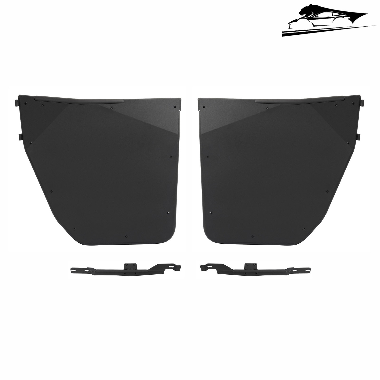 Half Door Kit For Polaris Ranger 500 570 EV ETX Mid Size 2015-2022 Aluminum