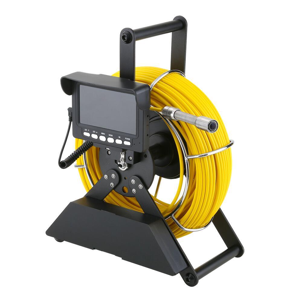 Pipe Inspection Camera 30M Sewer Drain Camera Video Endoscope 4.3inch Monitor
