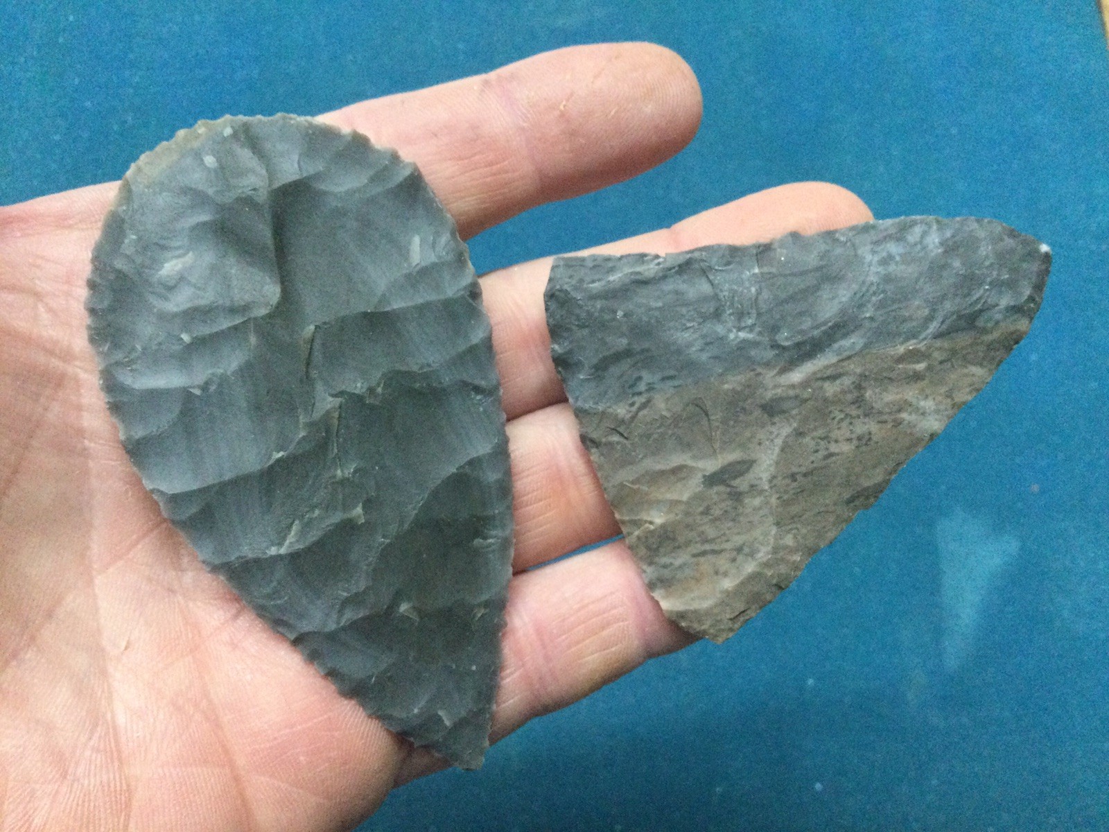 You Finish Flint Knapping High Quality Chert Thin Preform Blades.