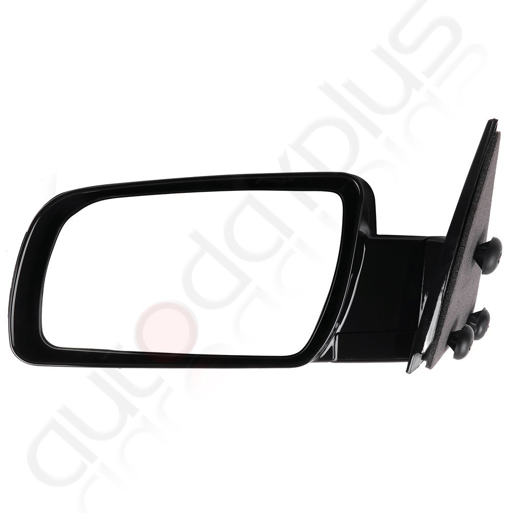 Side View Manual Fold Mirrors Pair For 1988-1998 GMC Chevy Pickup Truck Black