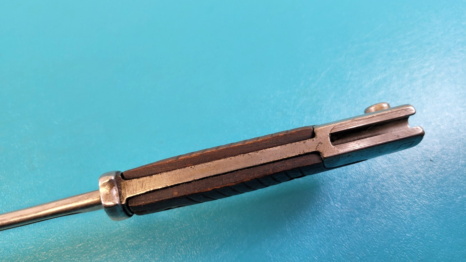 Rare WWI Peruvian Model 1909 Quillback Bayonet Simson & Co. Suhl TR731