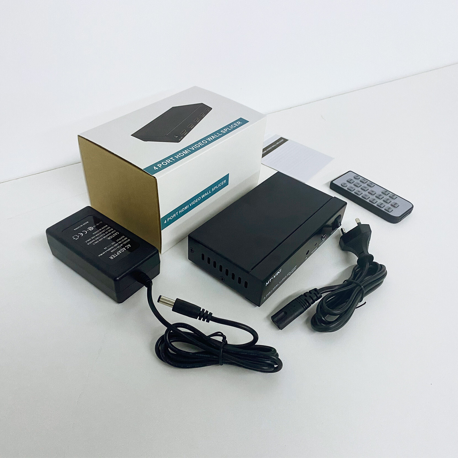 MT-VIKI 4 Port HDMI Video Splicer 3840*2160 30hz 2*2 Wall Controller 5 Modes