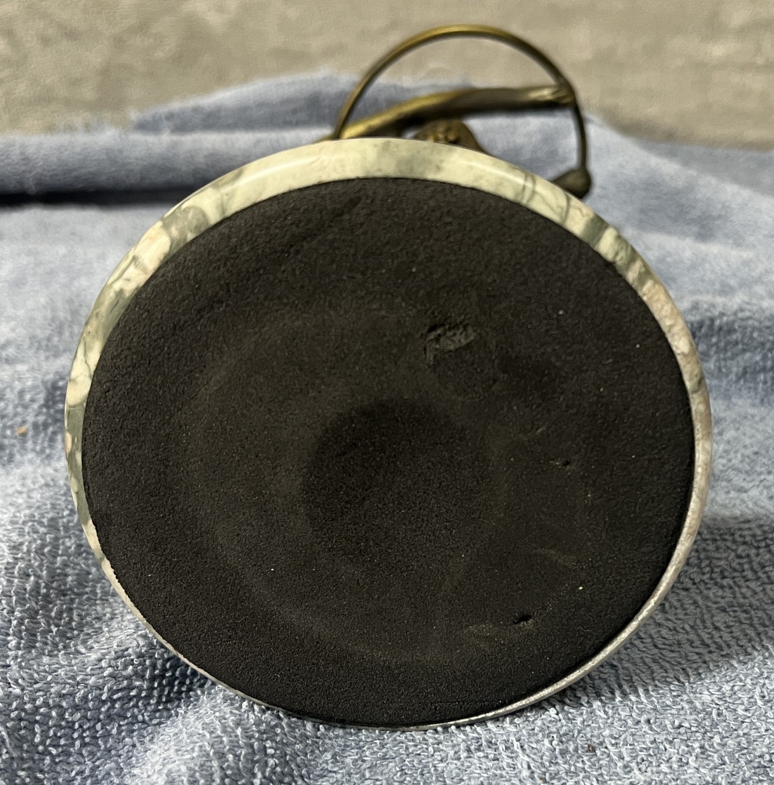 Art Deco Bronze Sculpture Statue Figurine - Hoop Girl Dancer - Marble Base