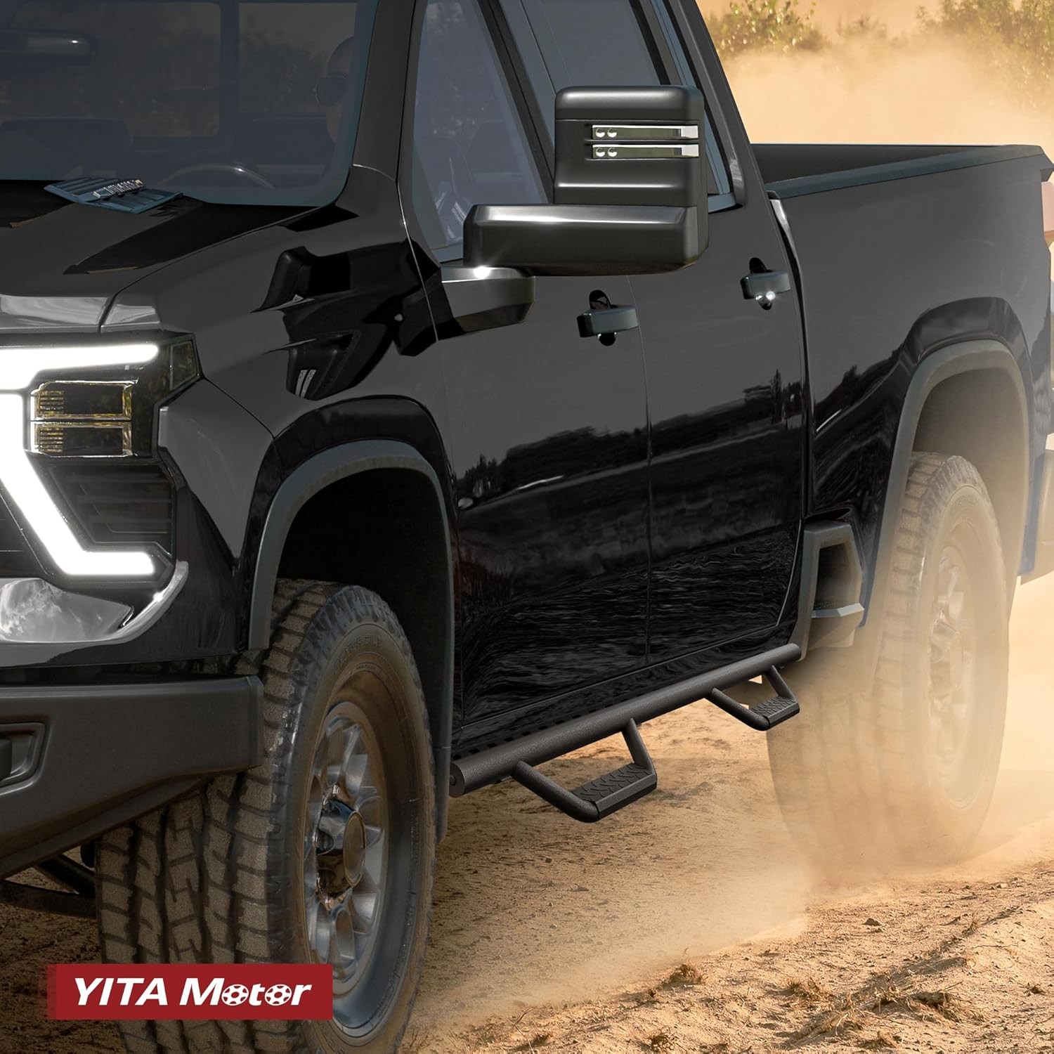 YITAMOTOR Drop Running Boards for 2024-2025 Toyota Tacoma Double Cab Side Steps