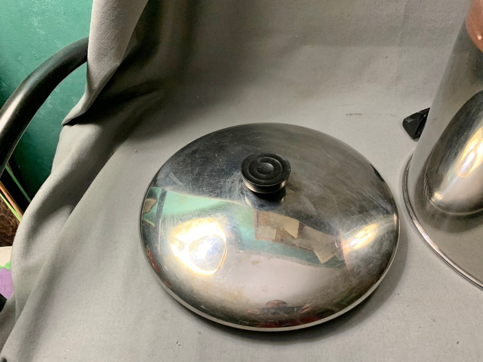 Vtg Revere Ware Stock Pot Dutch Oven 8 QT Copper Clad Bottom ROME NY 1979 RARE