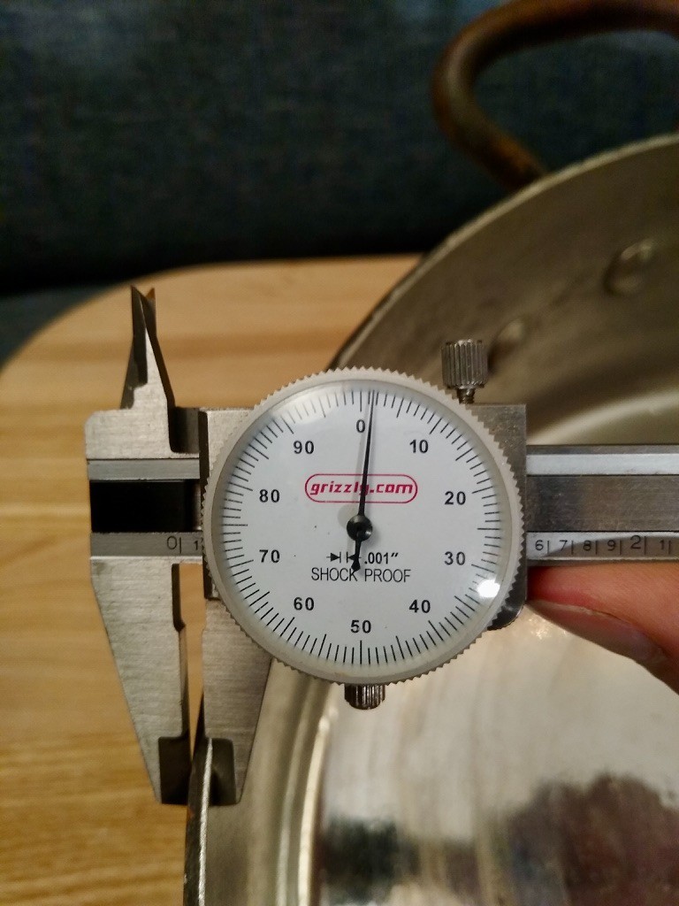 Incredible Large Hammered French Copper Rondeau Pot & Lid (Mauviel?) 2.5mm 28cm