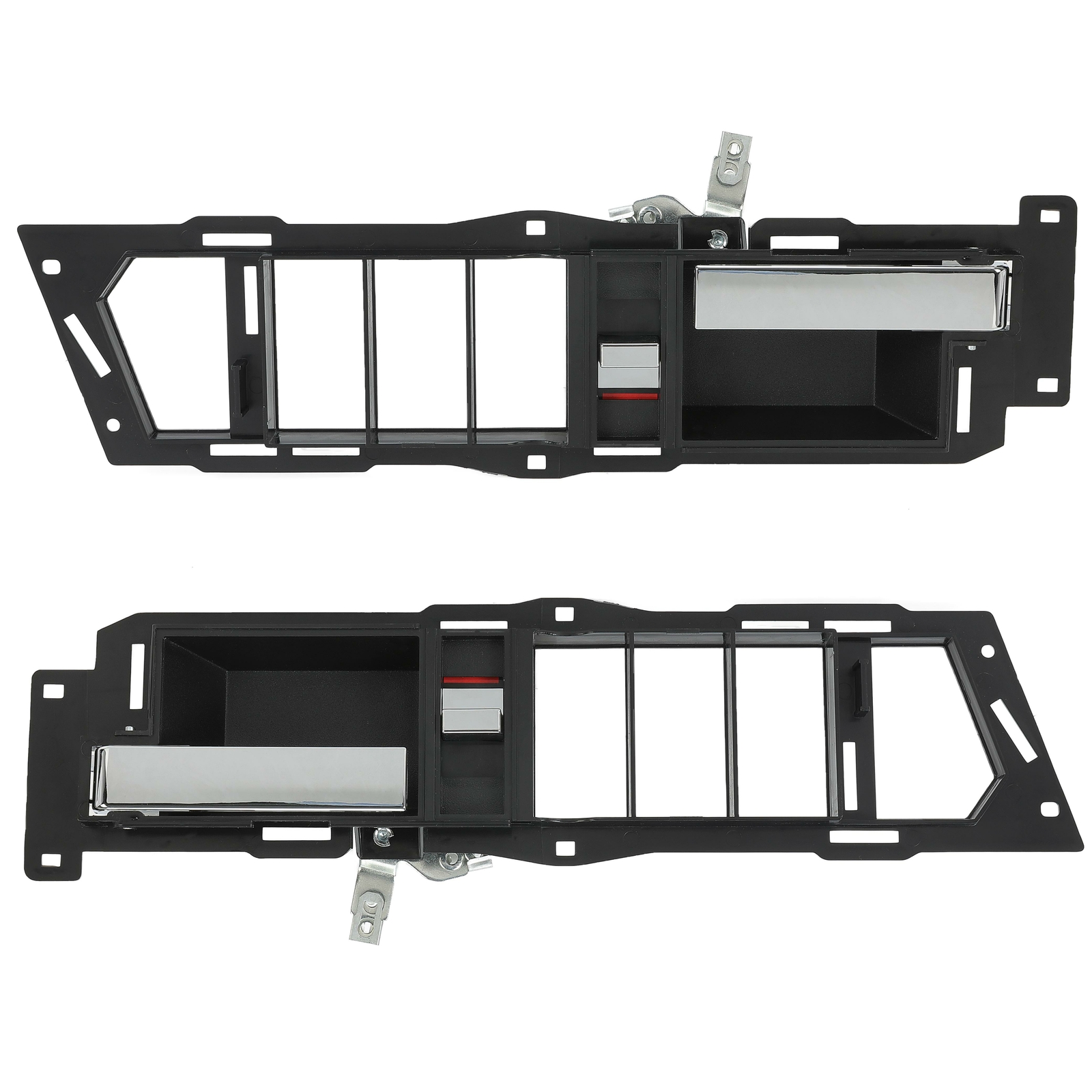 Front Interior Door Handles Set For 1988-1994 Chevy GMC C1500 K1500 Chrome Lever