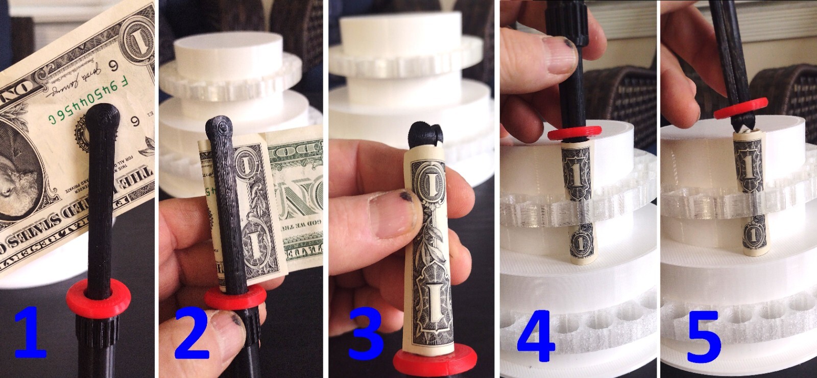 EZ Money Cake Kit 5.4 inch 3-Tier Free Shipping Also known as Dummy Cake Form