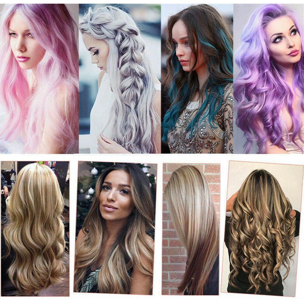 Micro Ring Loop Tip Remy Human Hair Extensions Straight Micro Beads Link Hair US