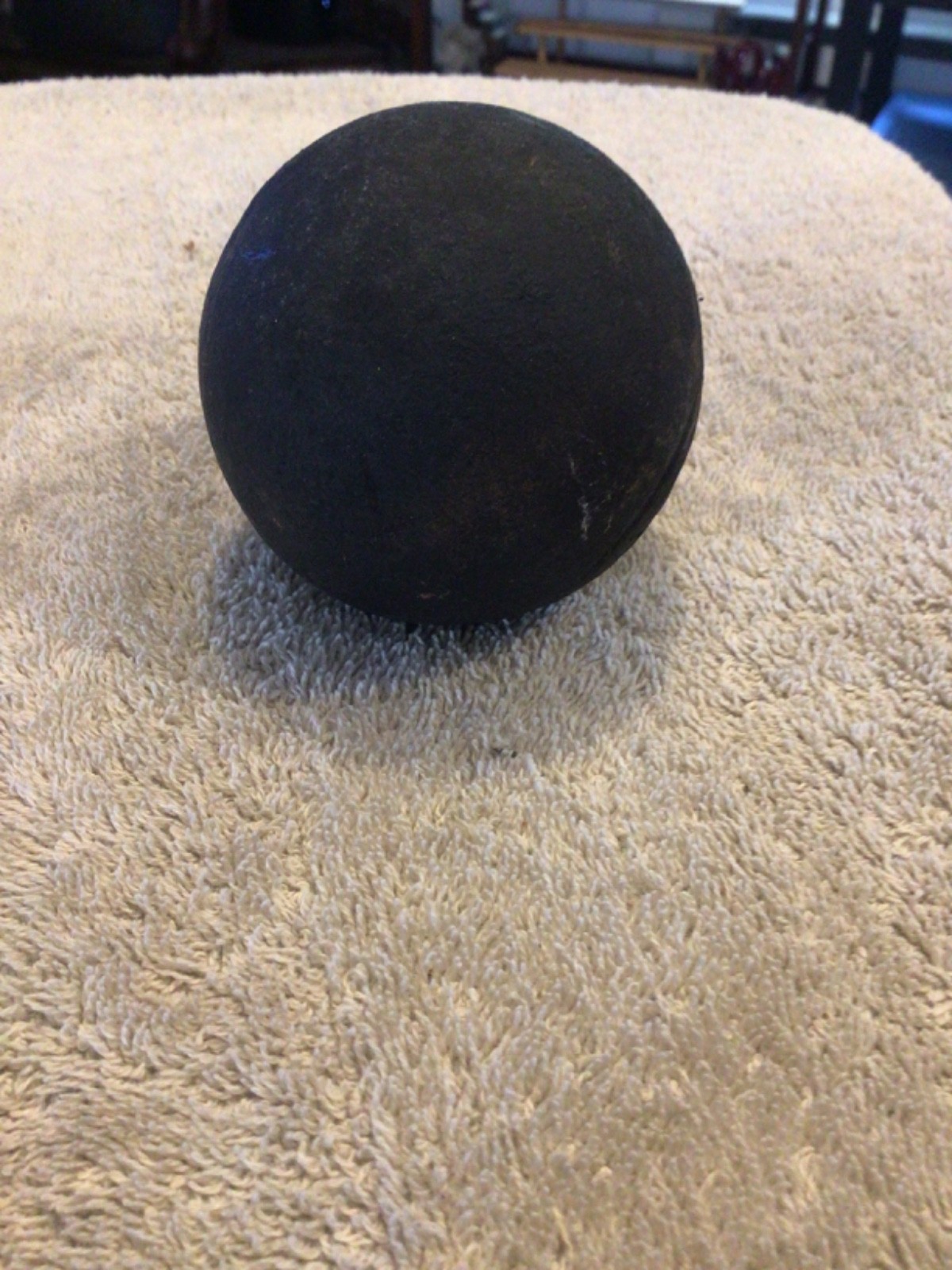 Civil War CANNON BALL Dug Dallas GA 1930’s Weighs 4.25# 3 Inch Diameter