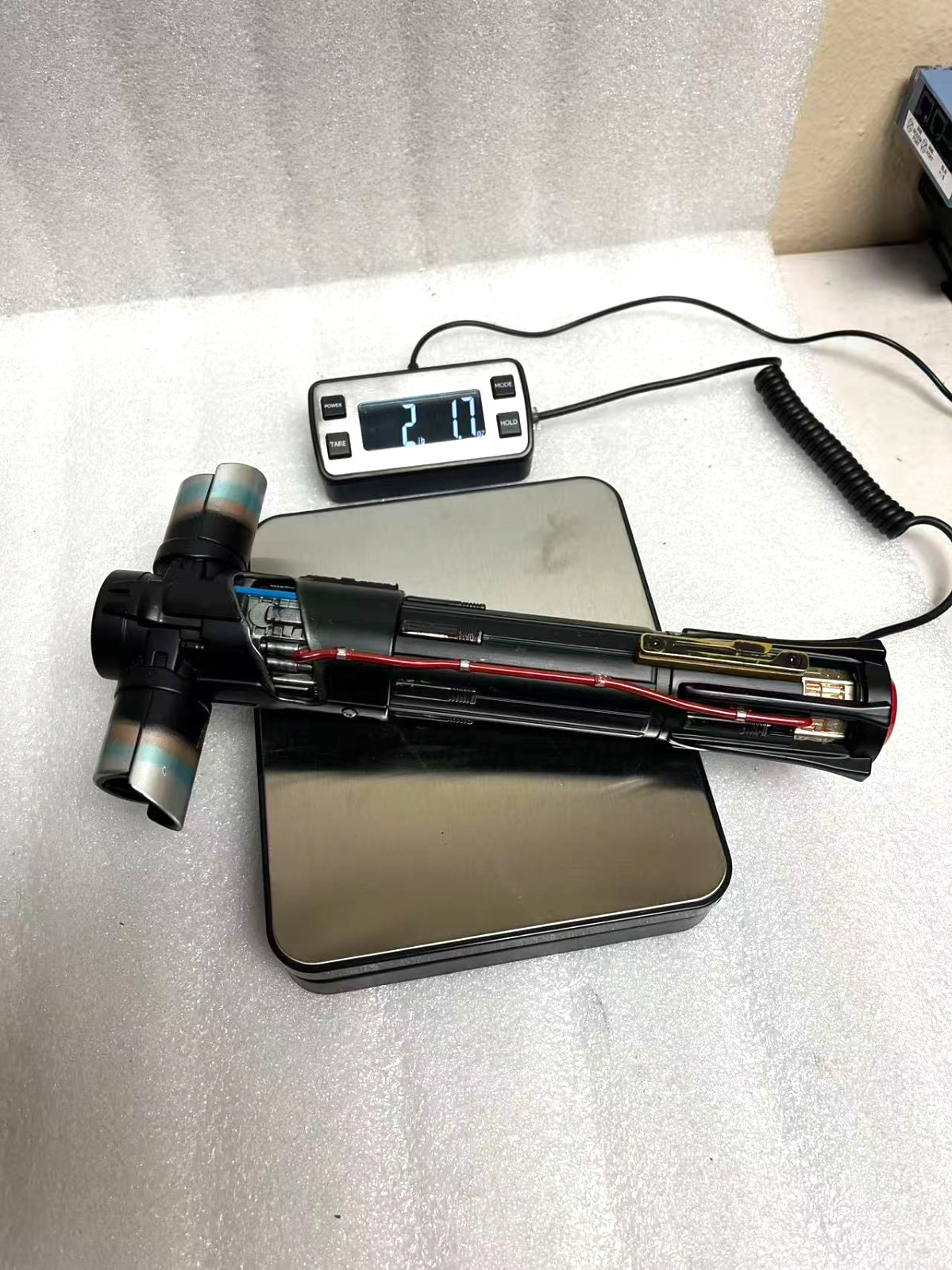 1 of Disney Star Wars Galaxy's Edge Kylo Ren Legacy Lightsaber Hilt only，Metal