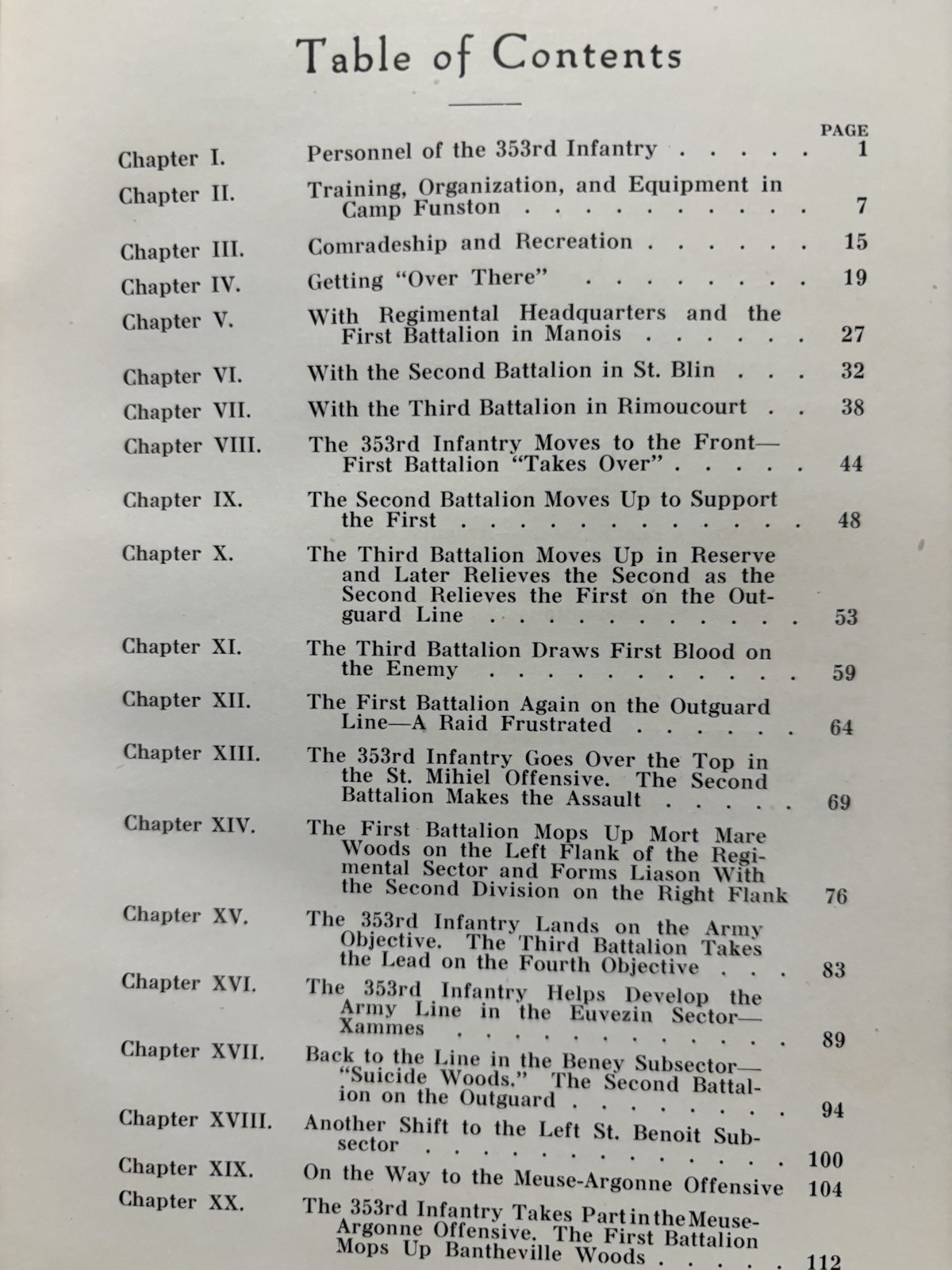 They're From Kansas History of the 353rd Infantry