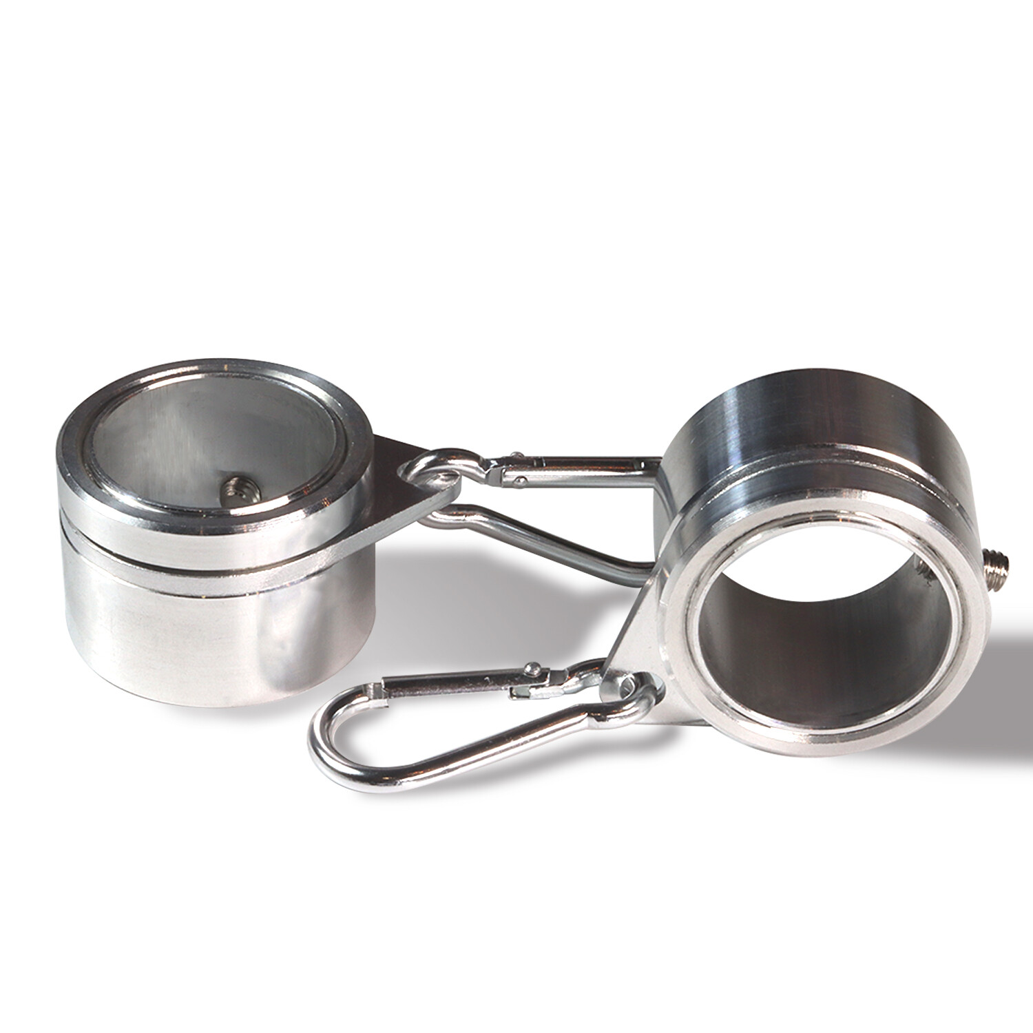 2pcs 1.25" Aluminum Flag Pole Mounting Rings Anti Wrap 360° Rotatable Rings