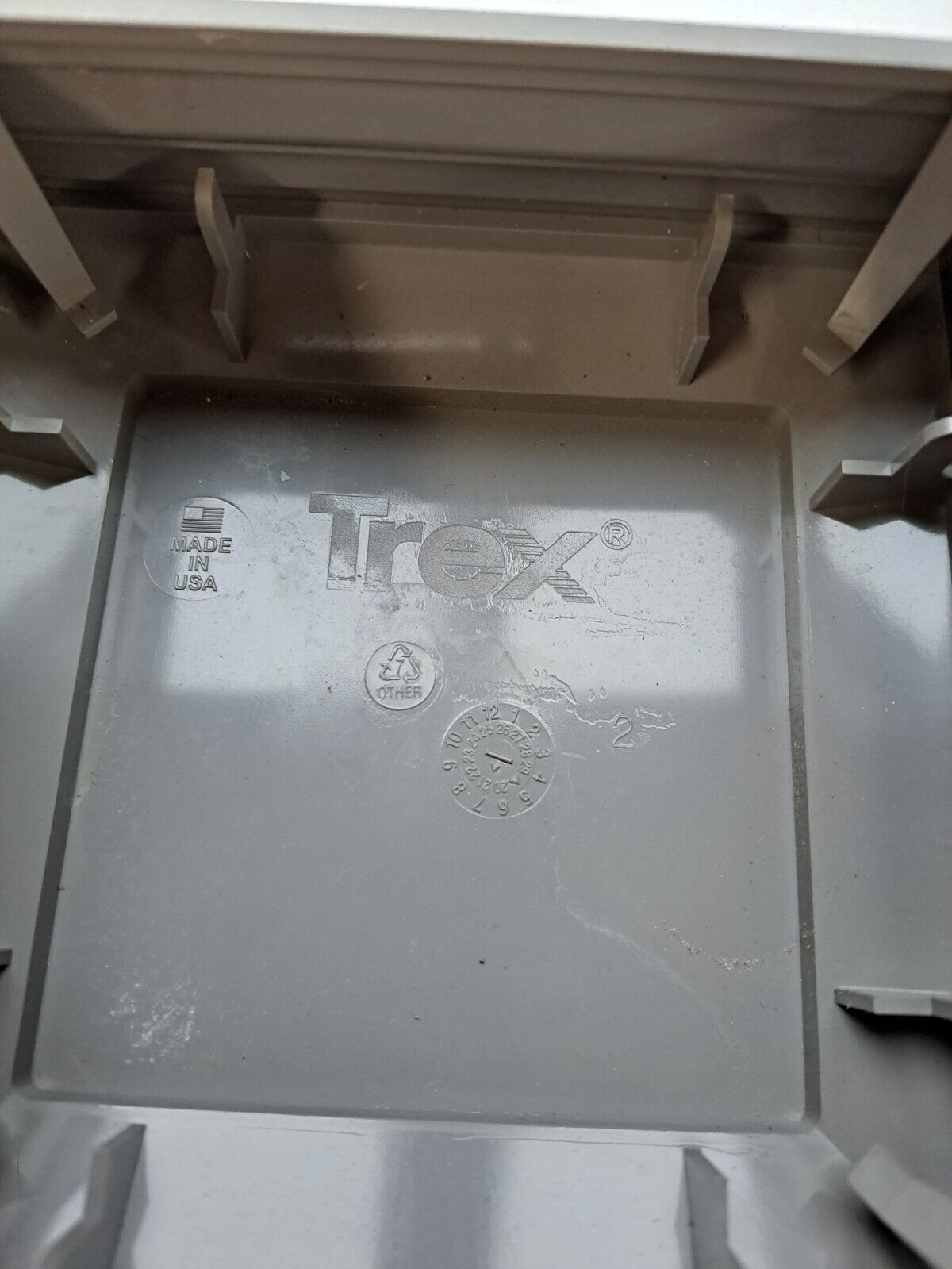 TREX GRAVEL PATH 4 X 4 FLAT POST SLEEVE CAP 4.5 x 4.5 INSIDE MEASUREMENT