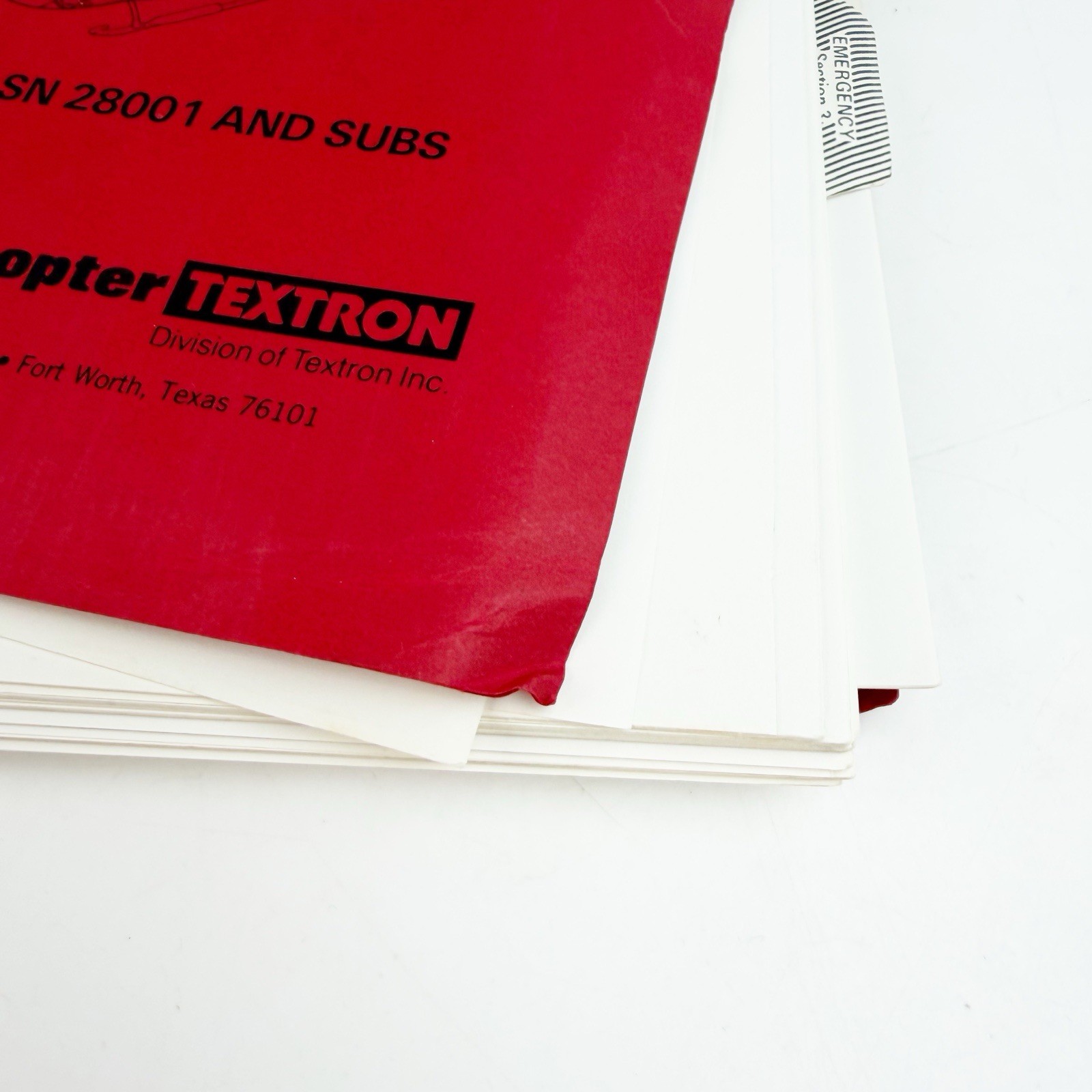 Bell Model 214 B Rotorcraft Flight Manual BHT-214B-FM-1 Jan 27 1976 Helicopter