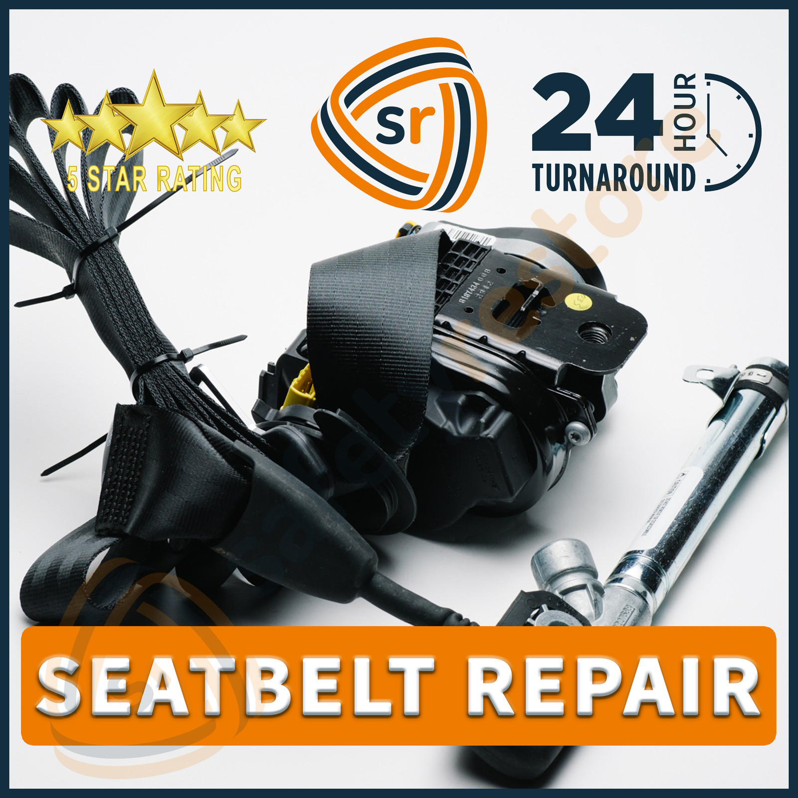 FOR CHEVY SILVERADO DUAL SEATBELT REPAIR PRETENSIONER REBUILD RECHARGE SERVICE