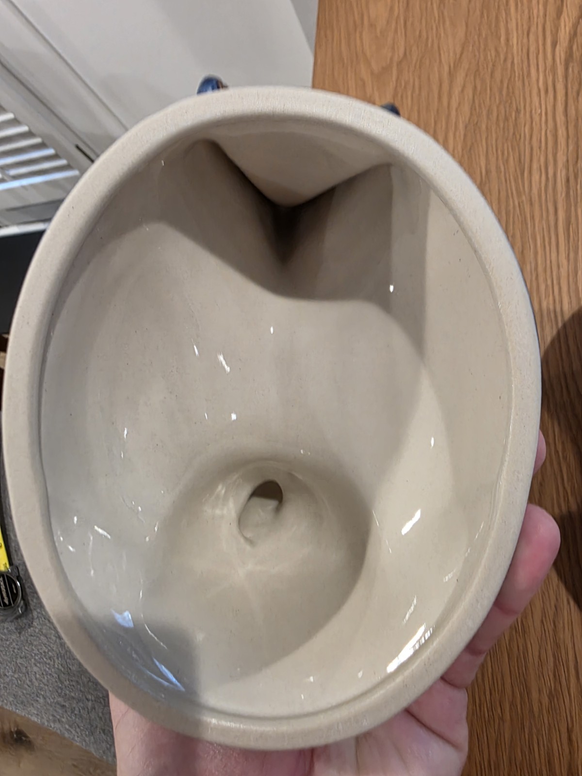 Polish Stoneware Chicken Hen Unikat Poland Hand Painted